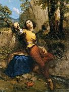 Gustave Courbet Sculptor Sweden oil painting artist